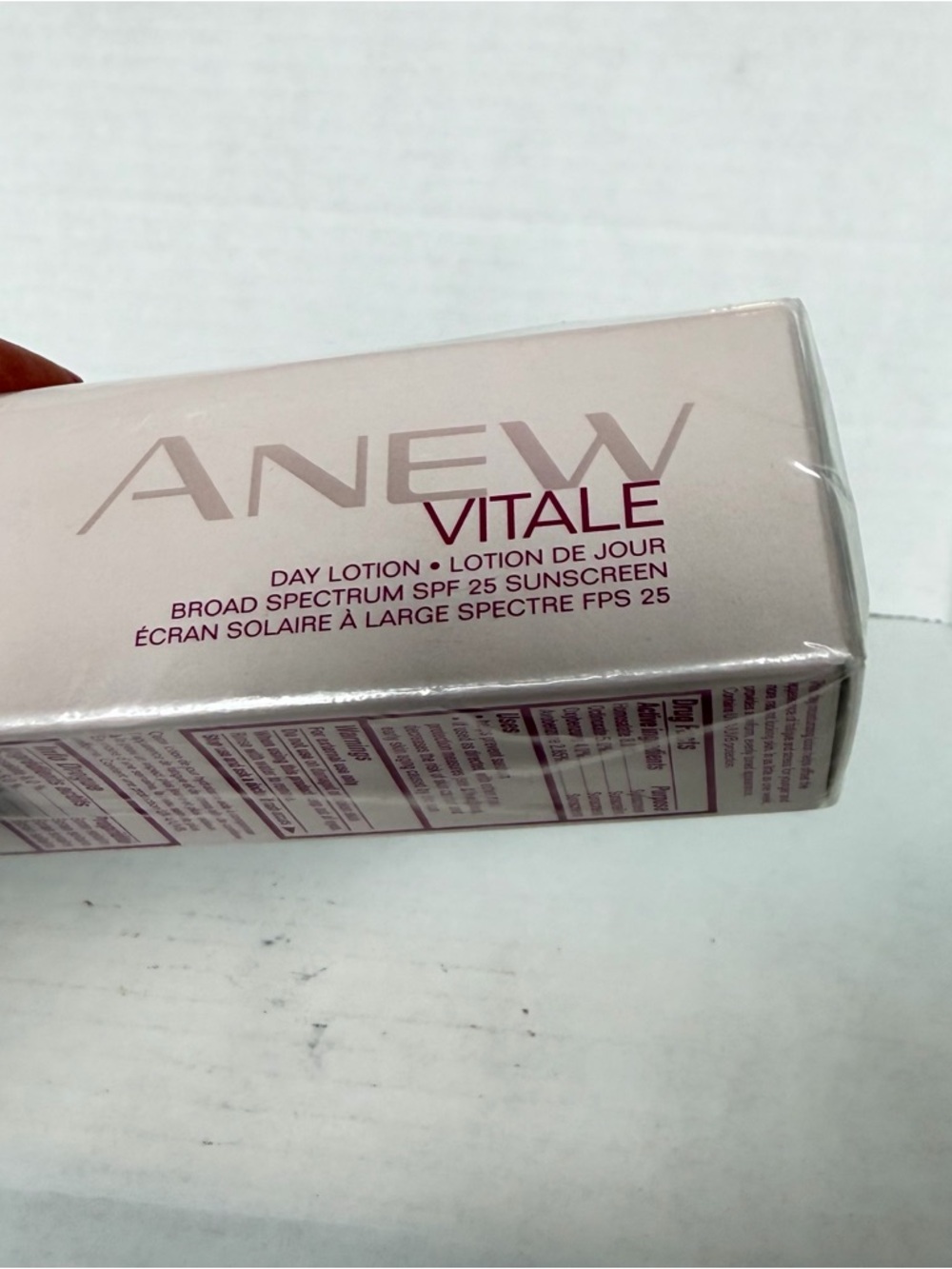 NIB Discontinued Avon Anew Vitale Day Lotion 1.7 oz SPF 25 Moisturizer Face - Picture 3 of 10